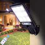 Lámpara solar exterior con sensor y control remoto
