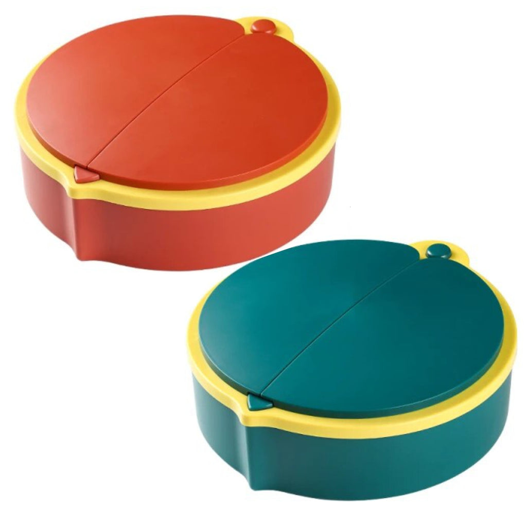 Bandeja organizadora de 4 compartimientos para frutas y dulces