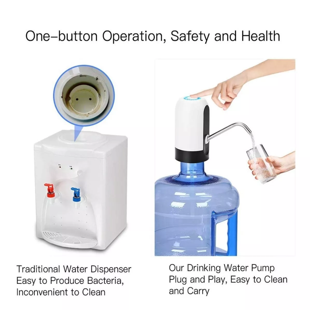 Dispensador de agua eléctrico recargable
