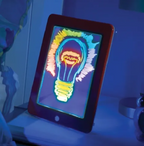Tablero mágico para dibujar con luz LED