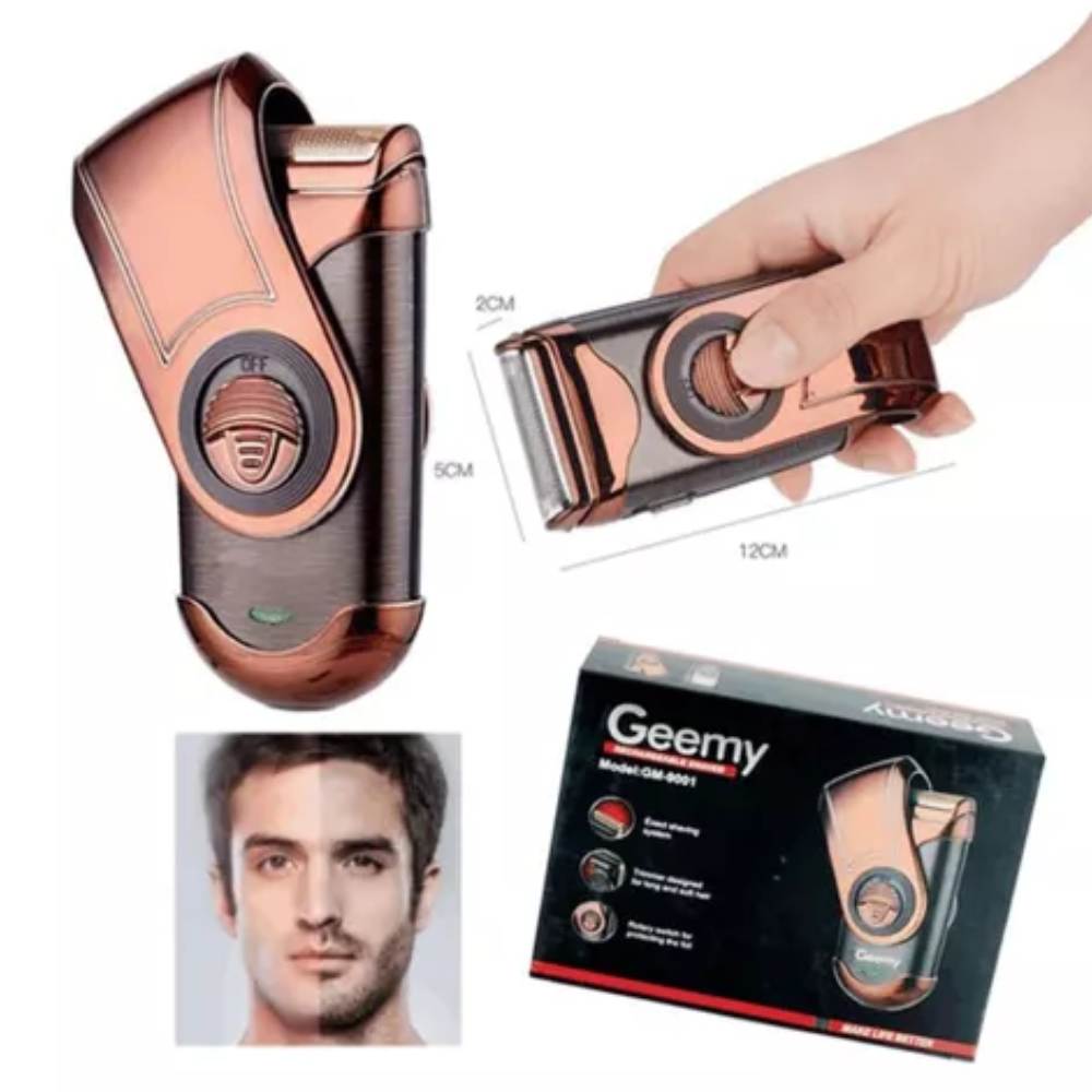 Máquina de afeitar recargable 3 en 1