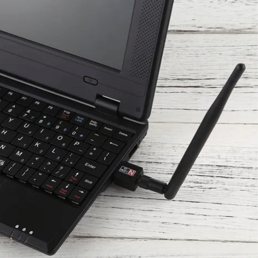 Adaptador WiFi USB de 900 Mbps con antena