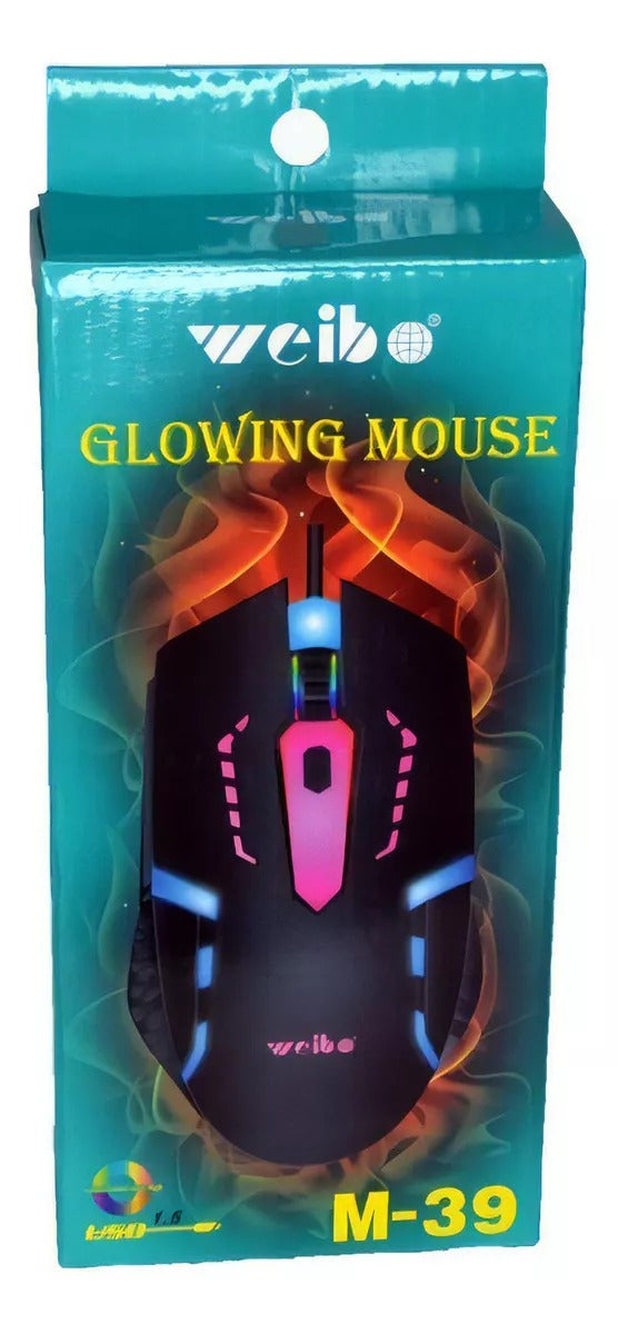 Mouse gamer con luces M-39