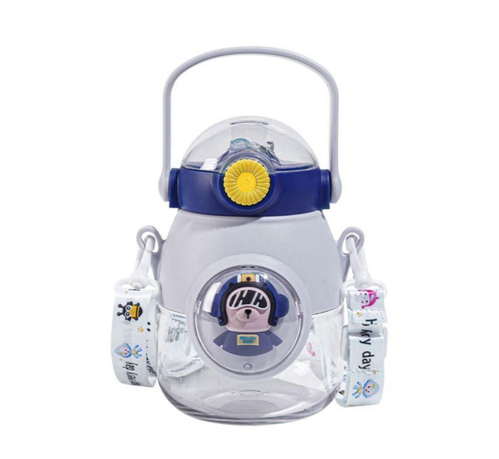 Botella vaso infantil 2 en 1