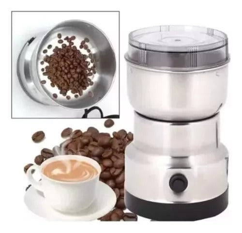 Mini molino eléctrico para café y granos