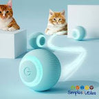 Pelota interactiva recargable para gatos