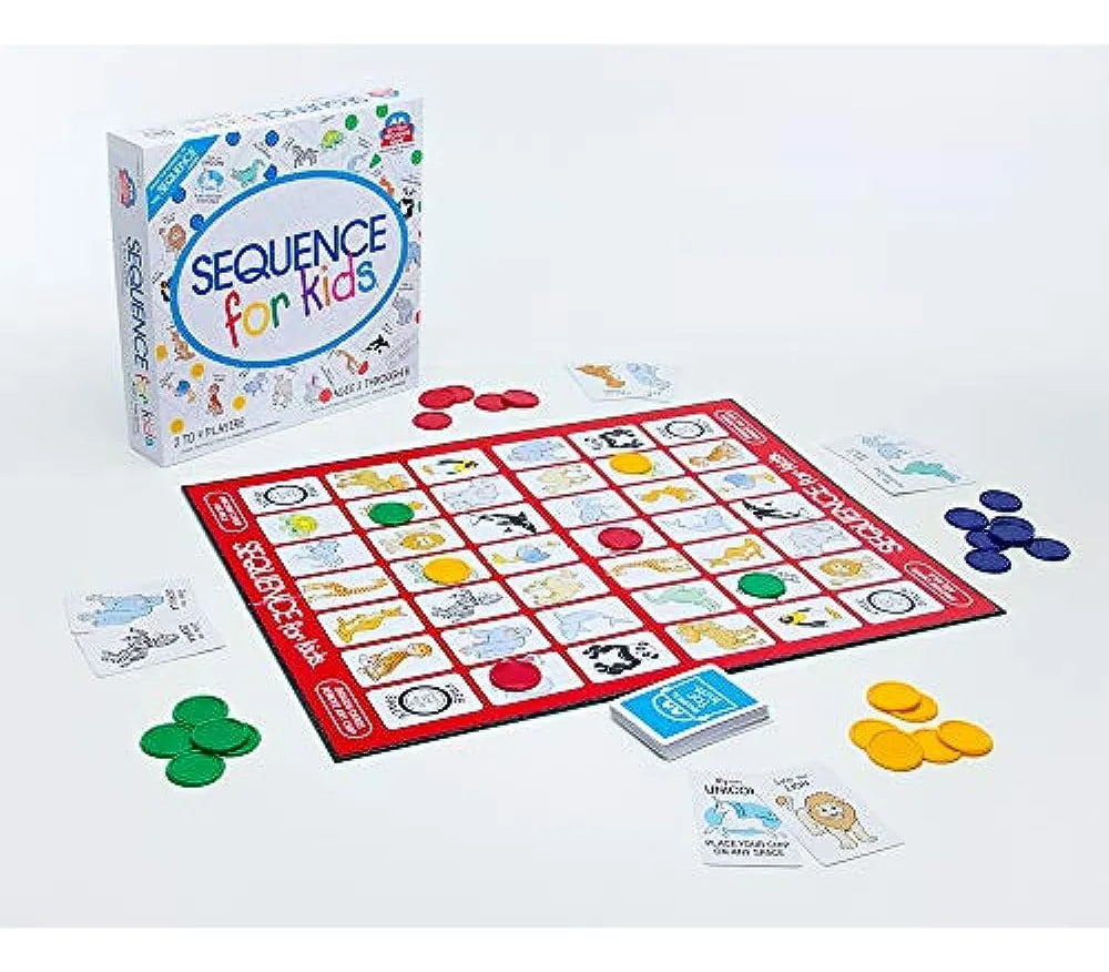 Juego de mesa de secuencias para niños