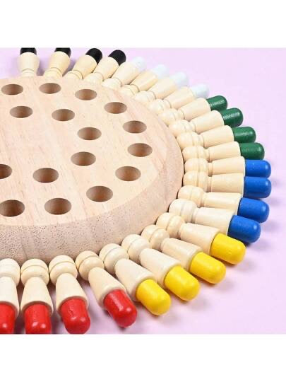 Juego de memoria Montessori de madera