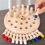 Juego de memoria Montessori de madera