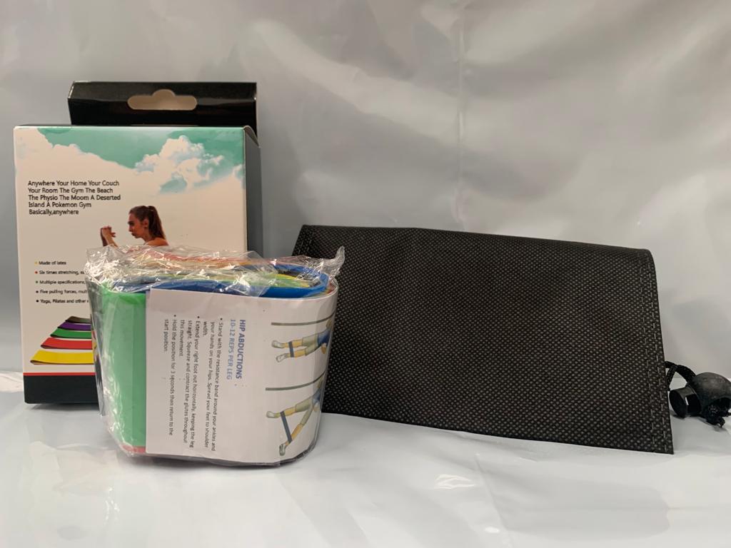 Kit de 5 Bandas Elásticas de Resistencia