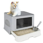 Arenero para Gato con Tapa y Ventilación