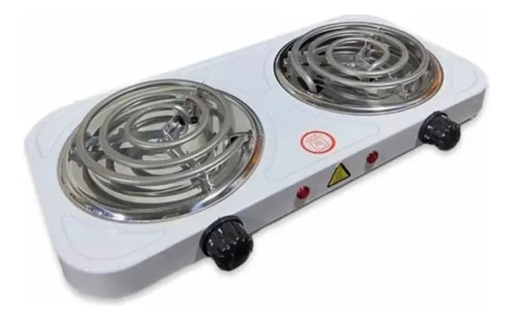 Estufa eléctrica de mesa de 2 puestos