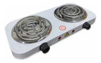 Estufa eléctrica de mesa de 2 puestos