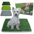 Baño sanitario de césped para perros