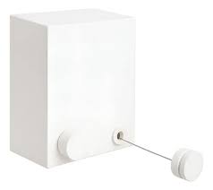 Tendedero de ropa retráctil de pared
