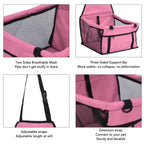 Silla de seguridad plegable para mascotas