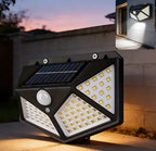 Lámpara solar de 100 LED con sensor