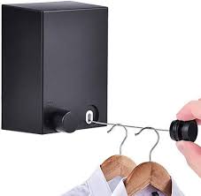 Tendedero de ropa retráctil de pared