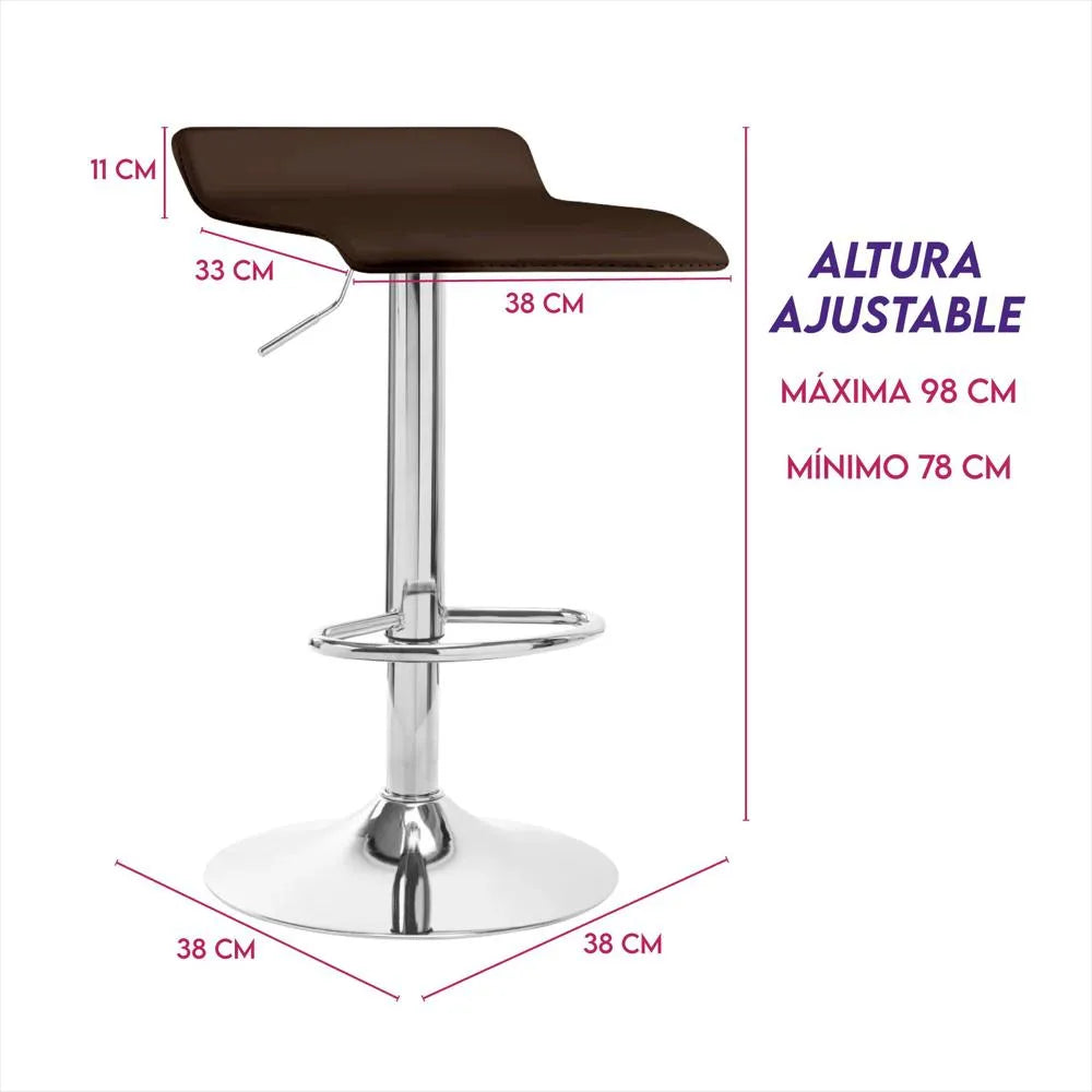 Silla de Barra Giratoria Wave