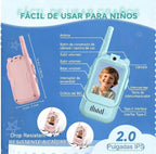 Walkie talkies con pantalla para niños