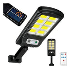 Lámpara solar exterior con sensor y control remoto